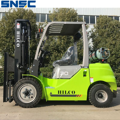 3m έως 7m εμβέλεια SNSC LPG Gas Forklift 3 τόνων LPG Counterbalance Forklift