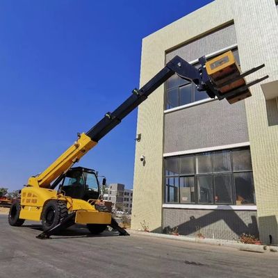 Μηχανή ντίζελ 4 τόνων τηλεχειριστή SNSC ανελκυστήρας τηλεσκοπικού βουμ