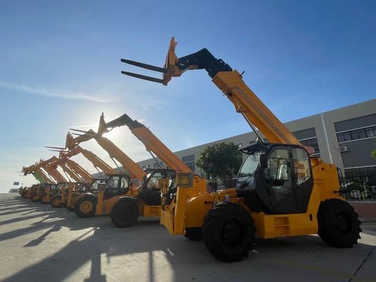 Μηχανή ντίζελ 4 τόνων τηλεχειριστή SNSC ανελκυστήρας τηλεσκοπικού βουμ