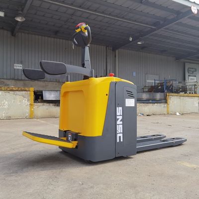 1550mm Fork Battery Powered Pallet Truck για εργοστάσιο τροφίμων και ποτών