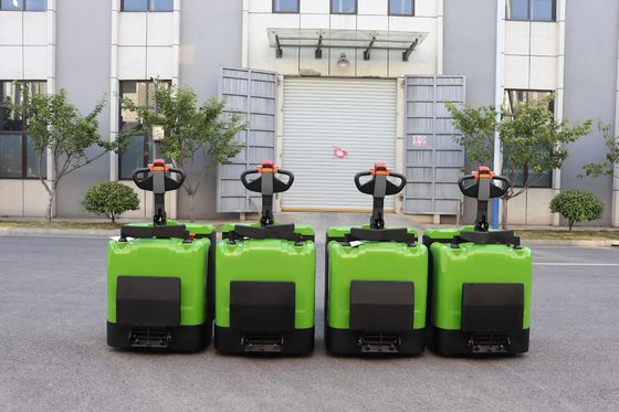 1550mm Fork Battery Powered Pallet Truck για εργοστάσιο τροφίμων και ποτών