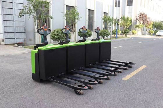 1550mm Fork Battery Powered Pallet Truck για εργοστάσιο τροφίμων και ποτών