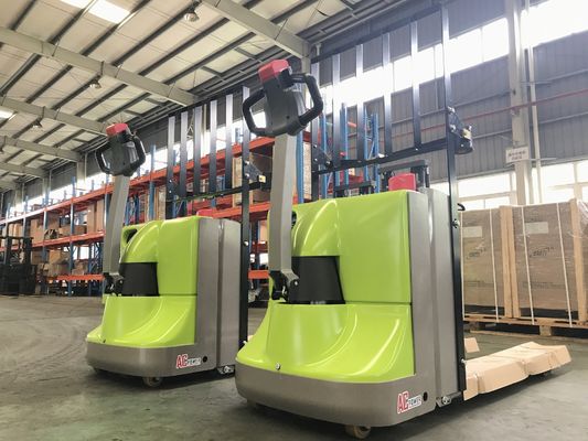 2 τόνων ηλεκτρικό φορτηγό παλέτας 2000kg ηλεκτρικό walkie pallet jack για αποθήκη