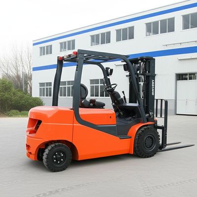 All LED Light Diesel Forklift with Hydraulic Brake Type for Smooth and Precise Handling in Heavy Duty Material Handling