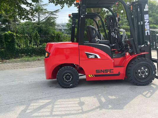 3.5 Ton Electric Counterbalance Forklift with USA Curtis Controller and Japan Hydraulic System